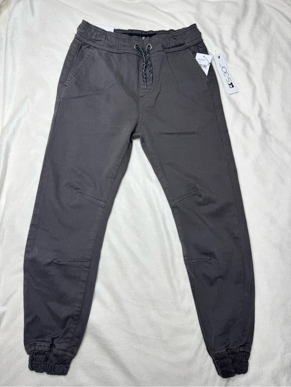 Joe's Jeans Charcoal Gray Drawstring Jogger Pants for boys